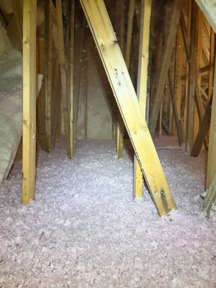 Our blown-in work, Balcarra Ave, Scarborough
