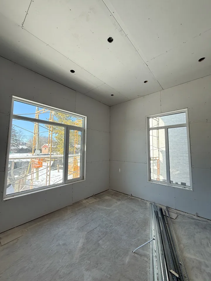 Our drywall work, Sabiston Dr, Markham