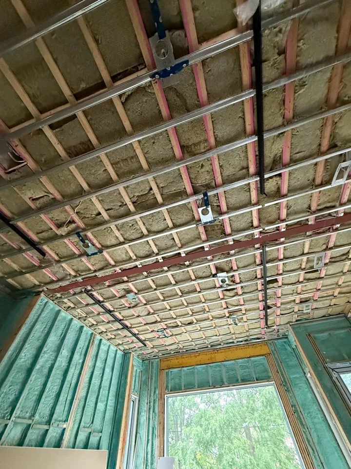 Our metal framing work, Lorraine Dr, North York
