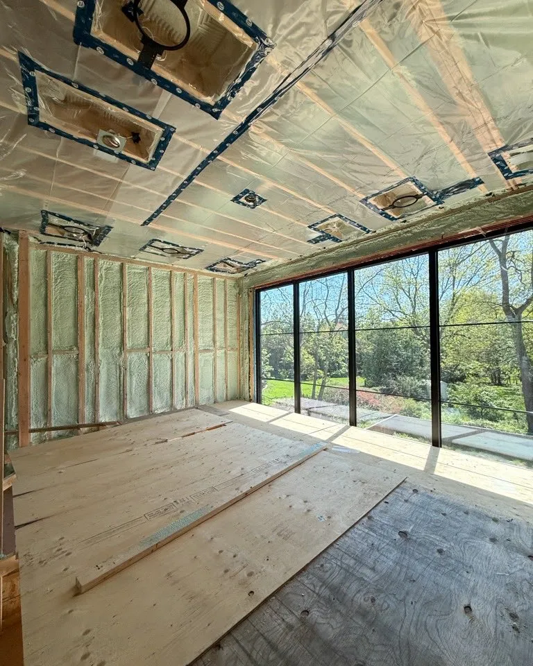 Spray foam insulation, Lorraine Gdns, Etobicoke