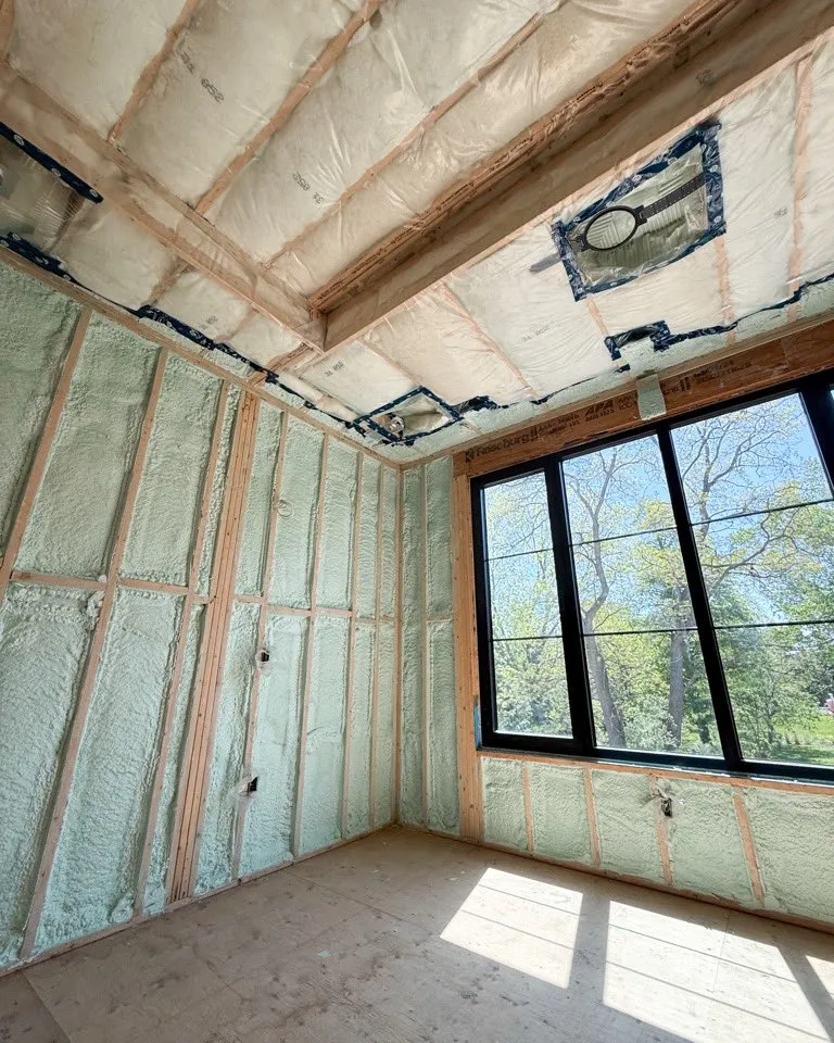 Spray foam insulation, Lorraine Gdns, Etobicoke